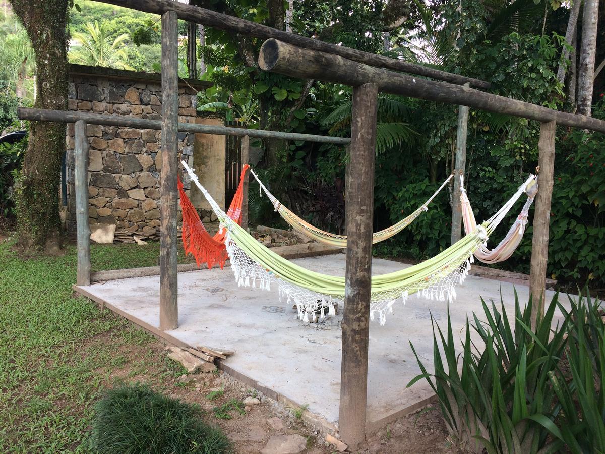 Casa Colonial Térrea no Saco da Capela em Ilhabela Exterior foto