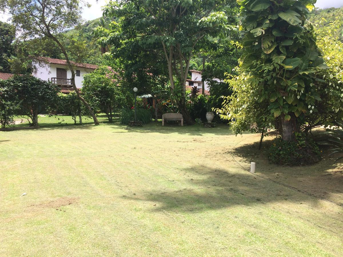 Casa Colonial Térrea no Saco da Capela em Ilhabela Exterior foto