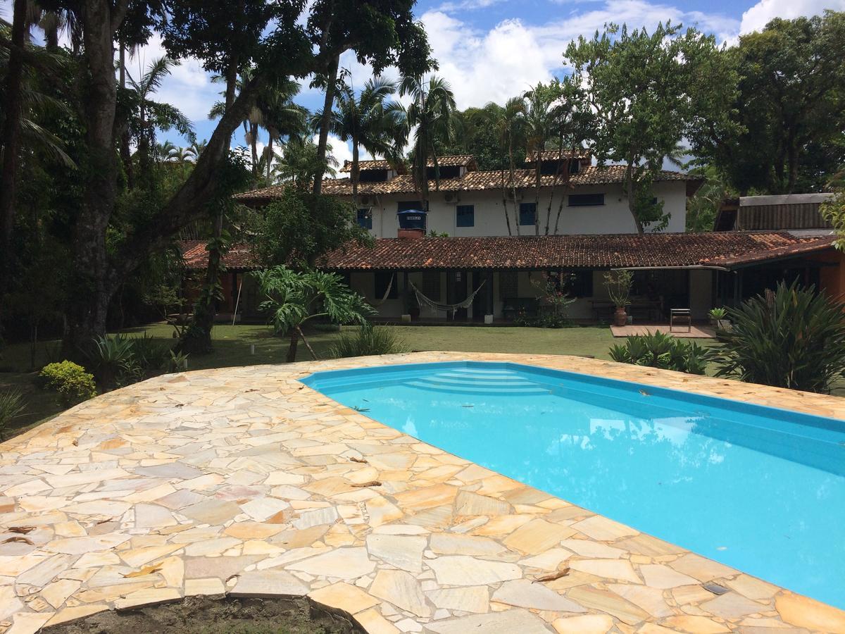 Casa Colonial Térrea no Saco da Capela em Ilhabela Exterior foto