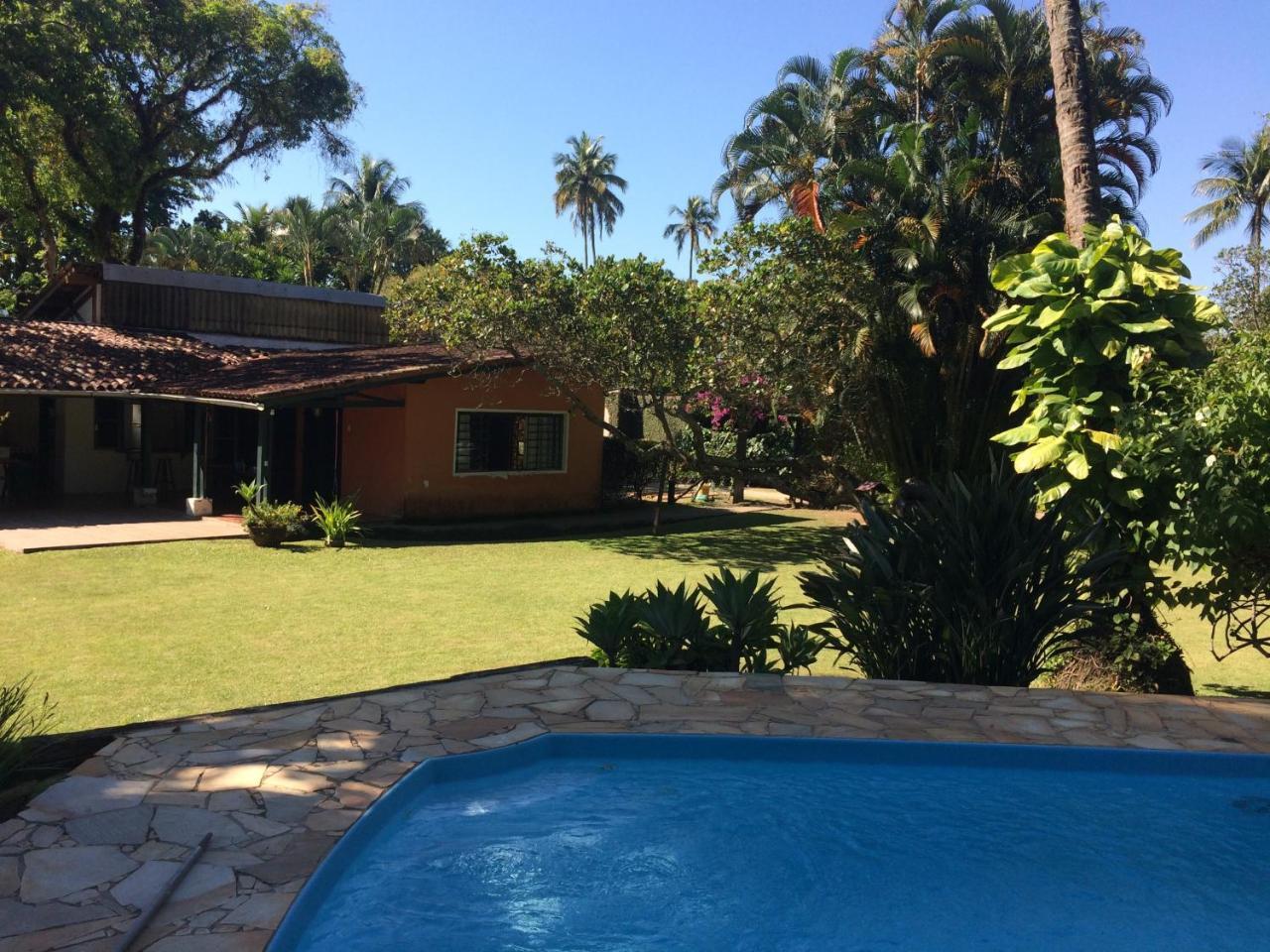 Casa Colonial Térrea no Saco da Capela em Ilhabela Exterior foto