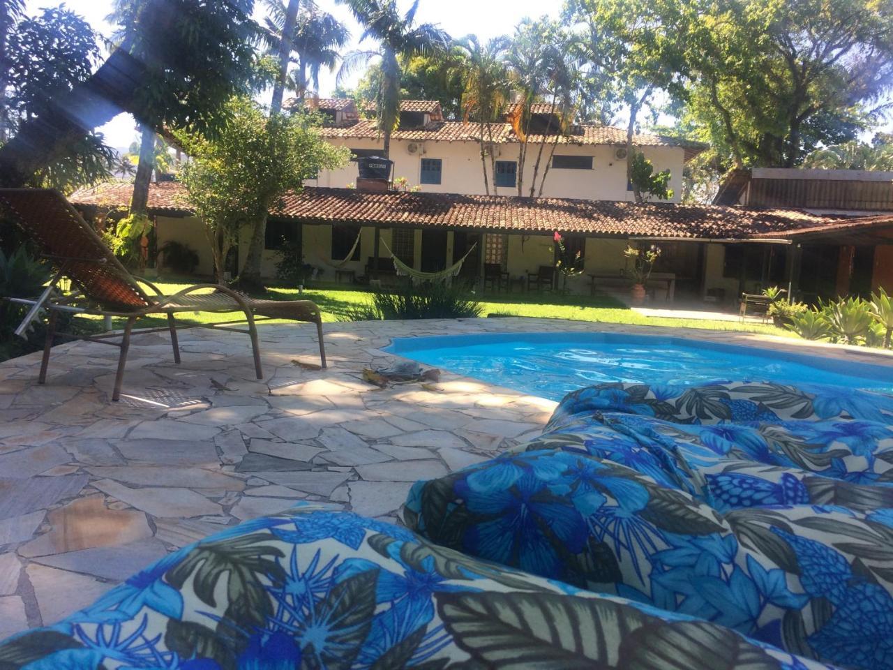 Casa Colonial Térrea no Saco da Capela em Ilhabela Exterior foto